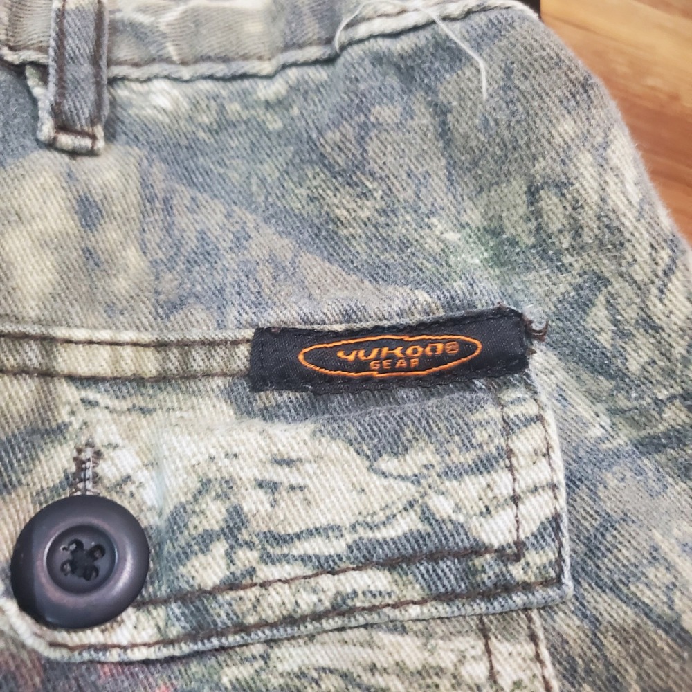 Yukon Gear Mens Break-Up Camo Cargo Hunting Pants Adjustable Waist XL 40x30 - Picture 10 of 11